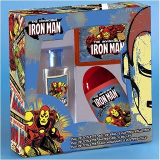 Iron man sprch.gel, EDT + peněženka